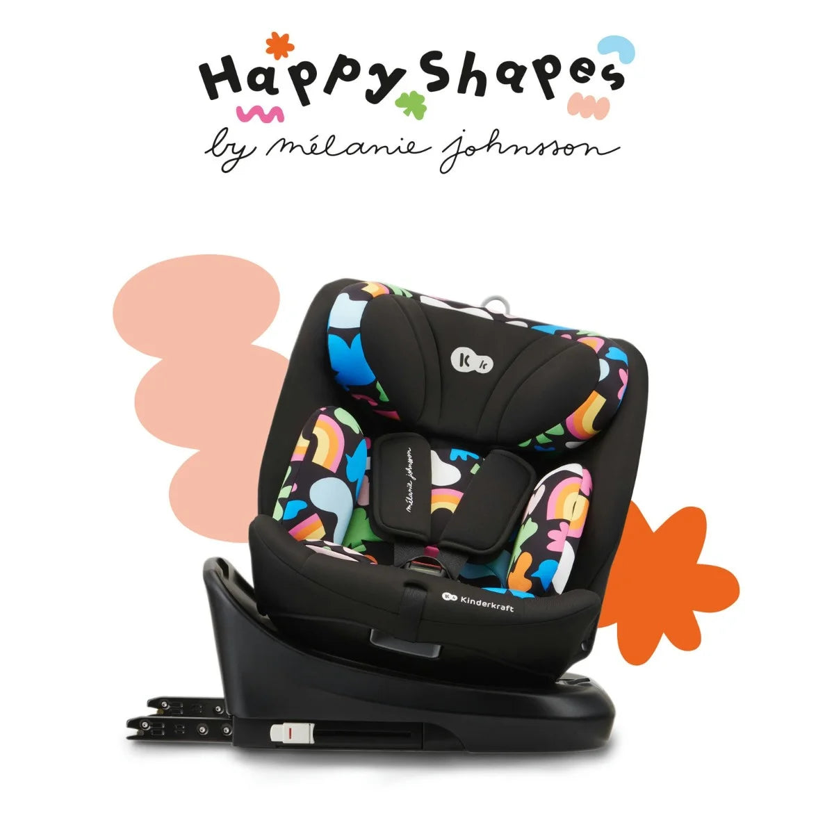 Travel Car seat I-GROW i-Size - Happy Shapes