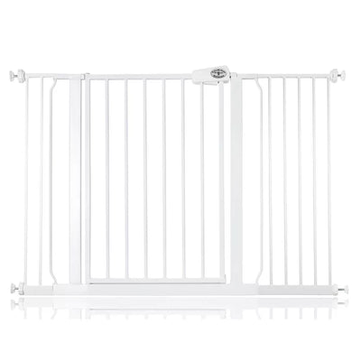 Symple Stuff Easy Fit Safety Baby Gate - White