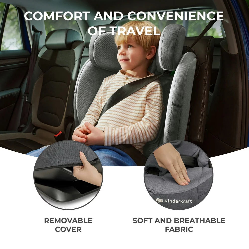 Travel Car seat ONE TO 3 i-Size - Gray