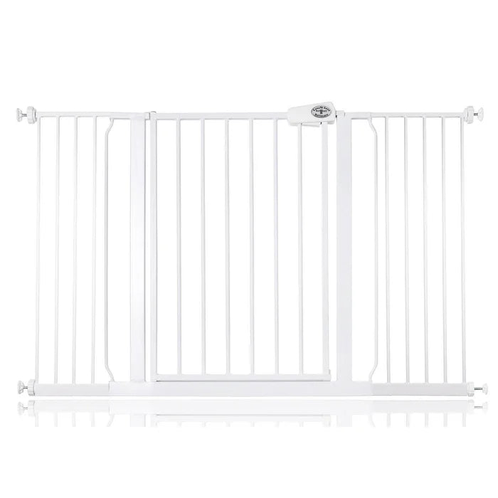 Symple Stuff Easy Fit Safety Baby Gate - White