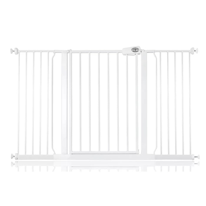 Symple Stuff Easy Fit Safety Baby Gate - White