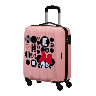 Kids Luggage Suitcase Disney 56cm Carry On, Mickey Check