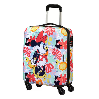 Kids Luggage Suitcase Disney 56cm Carry On, Mickey Check