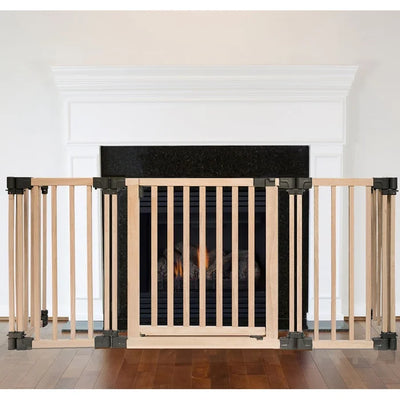 Baby Harriet Bee Noelle Wooden Multi Panel Fire Surround Safety Gate