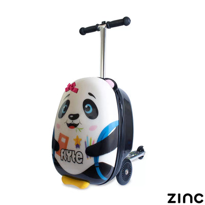 Turns Travel into Adventure Midi 18" Scooter Suitcase, Penny the Panda