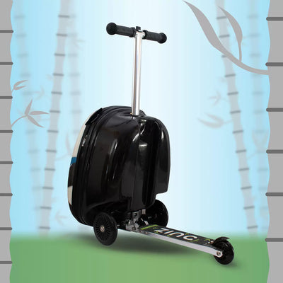 Turns Travel into Adventure Midi 18" Scooter Suitcase, Penny the Panda