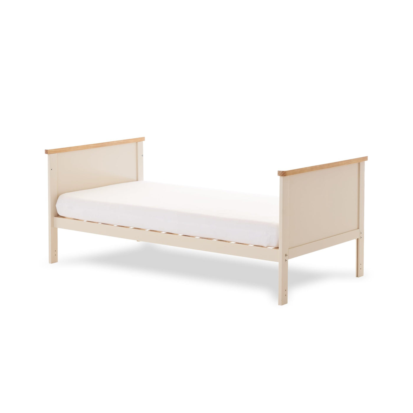 Modern BabyCot Bed Evie Obaby Cashmere