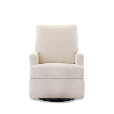 Recliner Breastfeeding Chair Madison Swivel Boucle Style