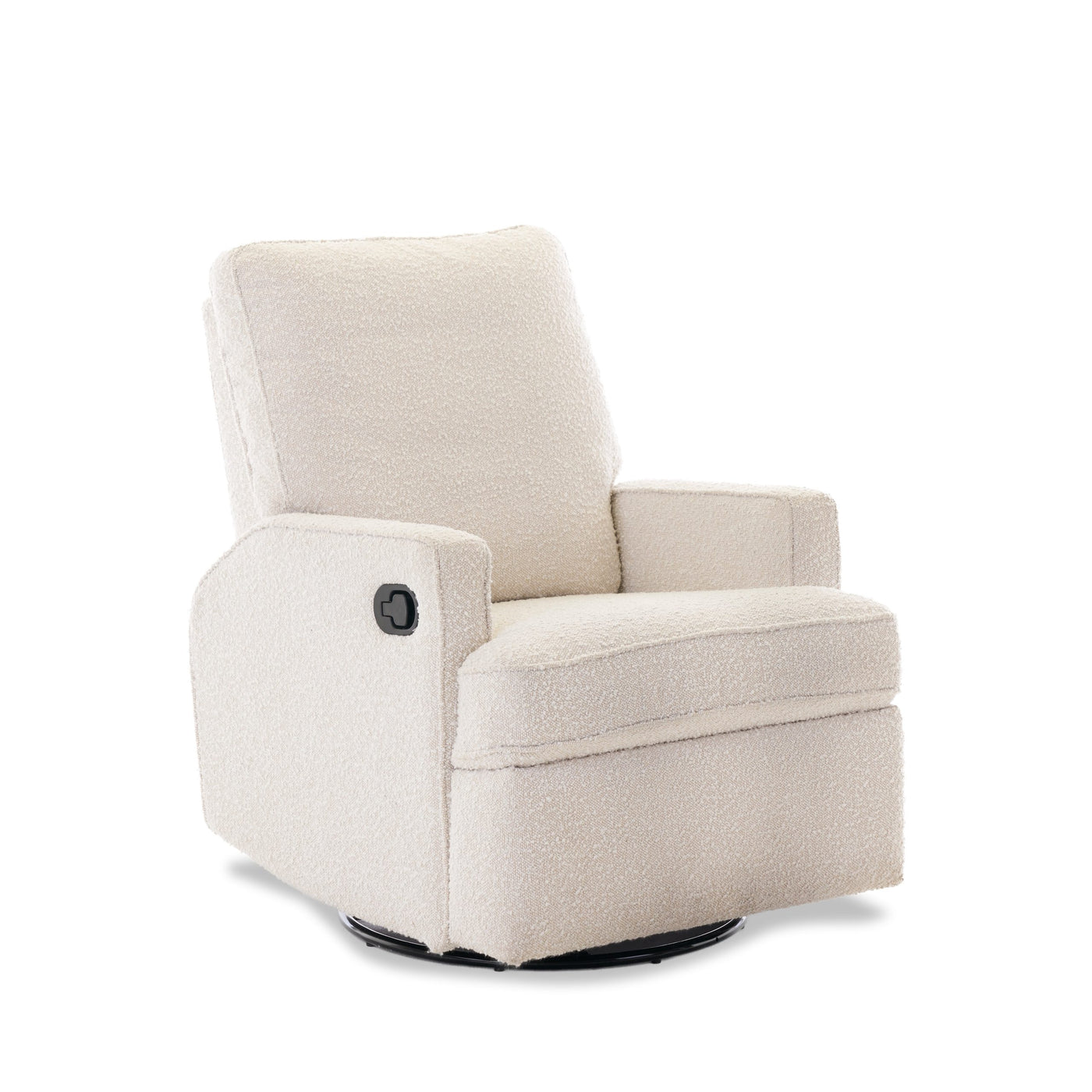 Recliner Breastfeeding Chair Madison Swivel Boucle Style