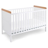 Cot Solid Wood bed with changing Unit Elegance Haddinton