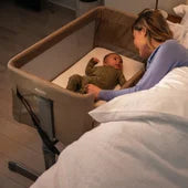 Crib Bedside Oat Graco Sweet2Sleep