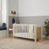 Cot Bed Tutti Bambini Essentials Mia in White Sand