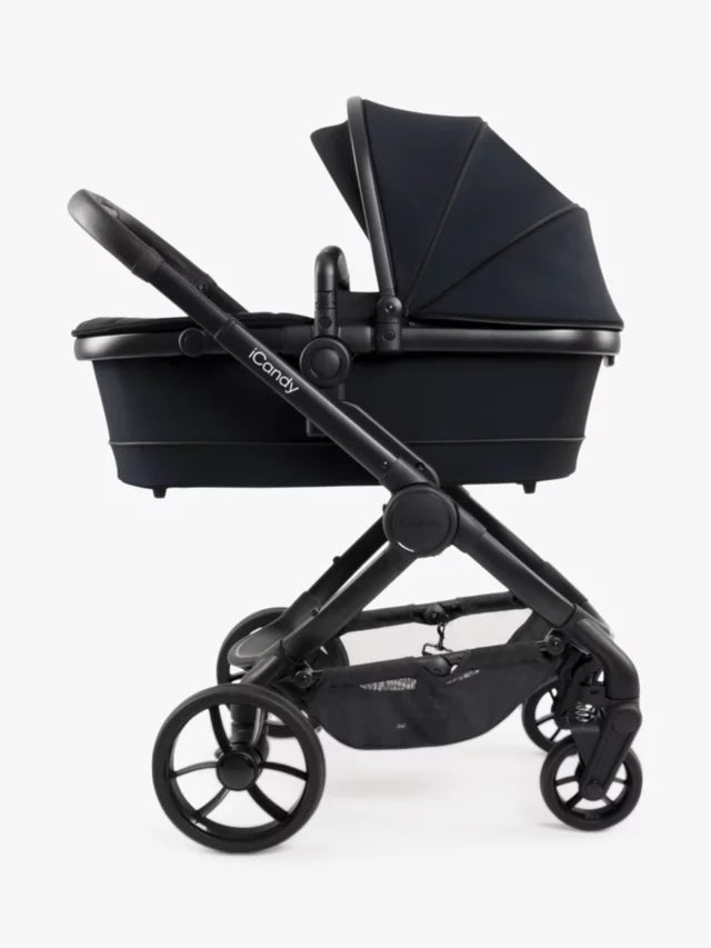 Ultimate Pushchair iCandy Peach 7 Complete Bundle | Black Edition