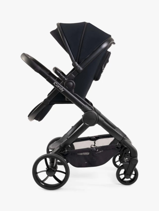 Ultimate Pushchair iCandy Peach 7 Complete Bundle | Black Edition