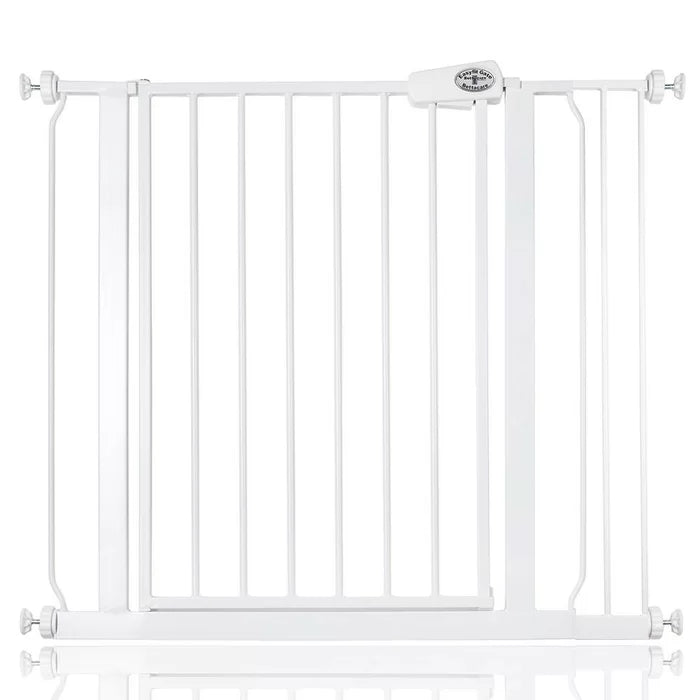 Symple Stuff Easy Fit Safety Baby Gate - White