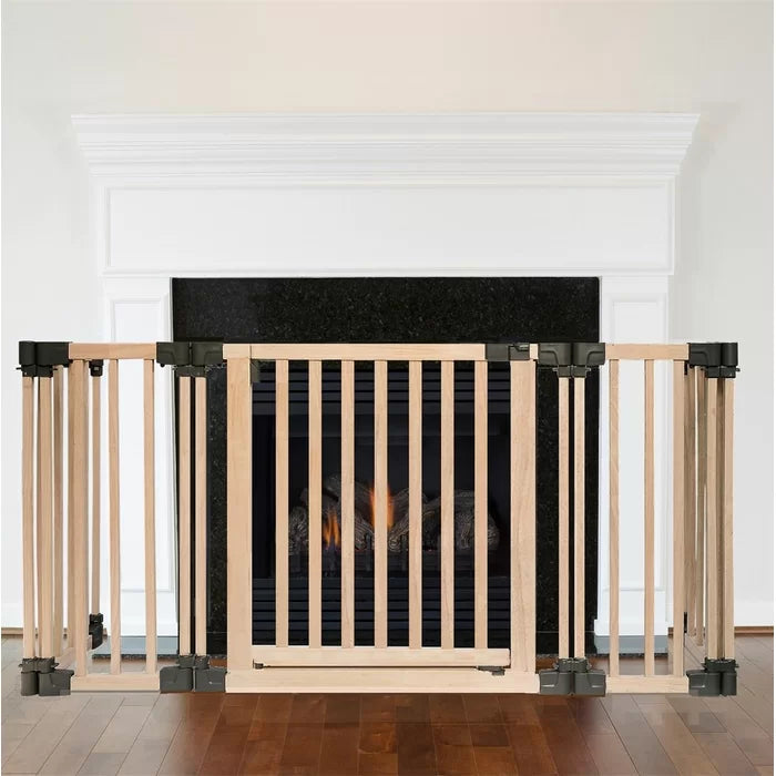 Baby Harriet Bee Noelle Wooden Multi Panel Fire Surround Safety Gate