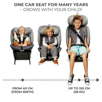 Travel Car seat I-GROW i-Size - Happy Shapes