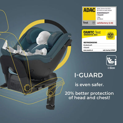 Toddler Car Seat I-GUARD I-size - Dark Gray