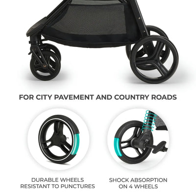 Grande Plus Stroller Ideal For The City - Happy Shapes