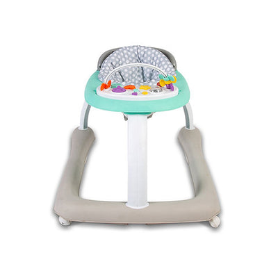 Baby Go Round Kiddo Walker and Push Along Combined - Grey