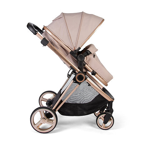 Sleek and Practical Push Me Pace i 3 in 1 Travel System - Latte