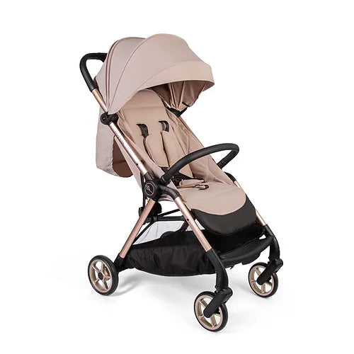 Sleek and Modern Push Me Koko Compact Stroller - Latte