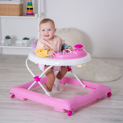 Baby Go Round Jive Electronic Walker - Unicorn