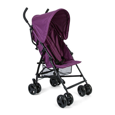 Deluxe Push Me 2U Lightweight Stroller - Midnight, Plum