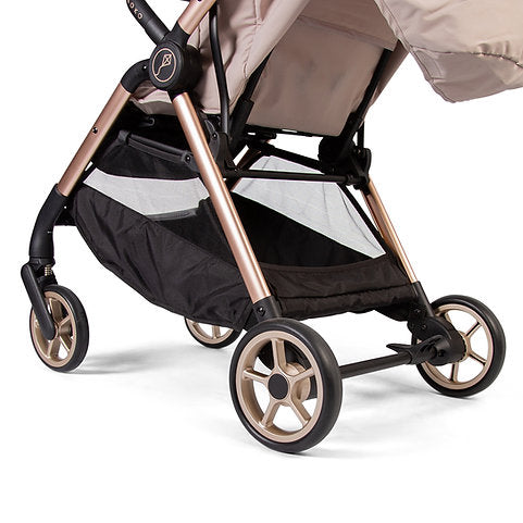 Sleek and Modern Push Me Koko Compact Stroller - Latte