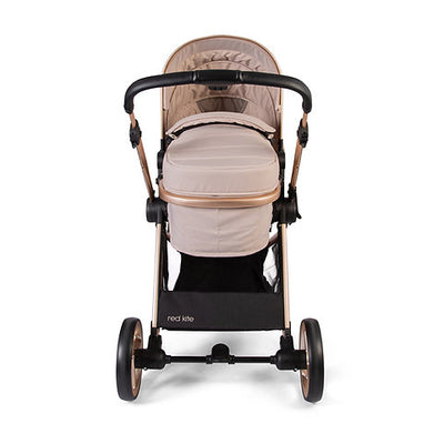 Sleek and Practical Push Me Pace i 3 in 1 Travel System - Latte