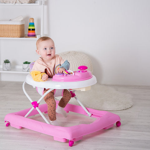 Baby Go Round Jive Electronic Walker - Unicorn