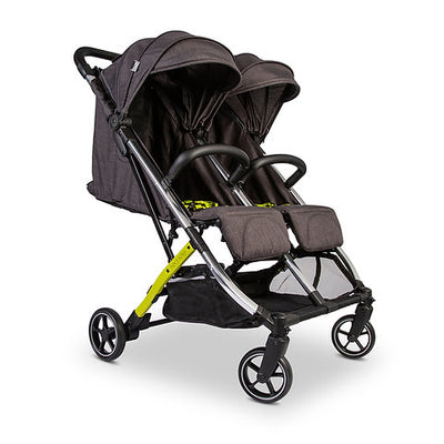 Deluxe Push Me Double Lightweight Double Stroller - Pistachio