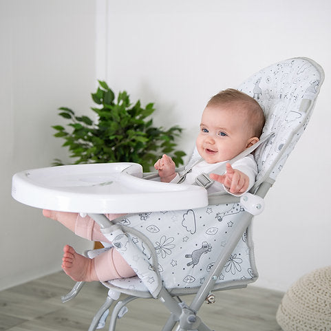 Baby Feed Me Compact Folding Highchair - Tree Tops