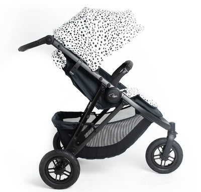 Stylish Roma Atlas 3 Wheel Pram - Dalmatian