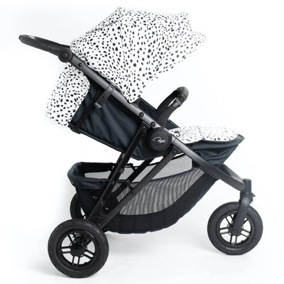 Stylish Roma Atlas 3 Wheel Pram - Dalmatian