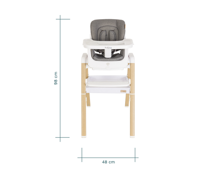 Toddler Nova High Chair Birth to 12 Years Tutti Bambini Nova Evolutionary Highchair