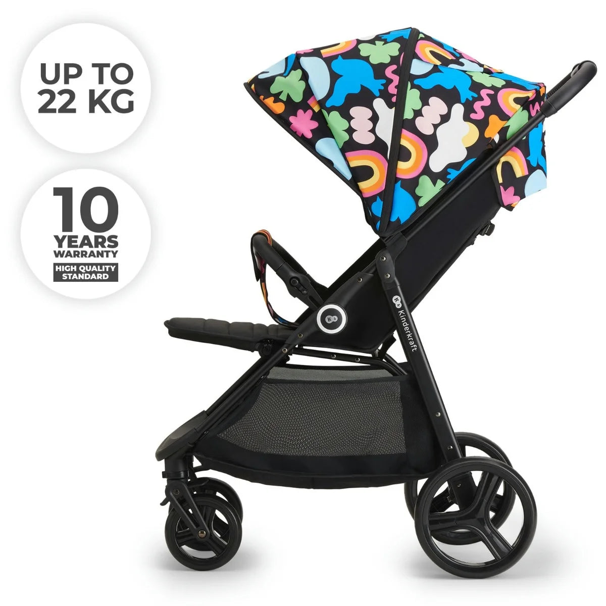 Grande Plus Stroller Ideal For The City - Happy Shapes