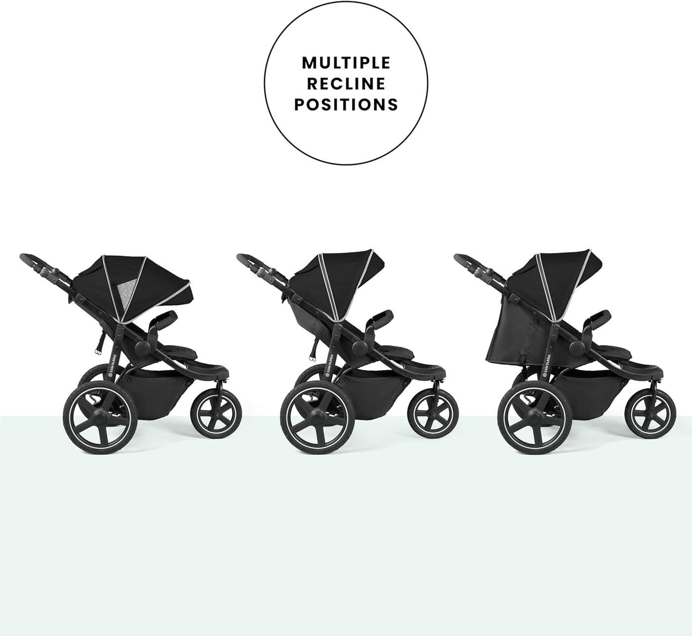 Stroller Ickle Bubba Venus Max Jogger Stroller - Black