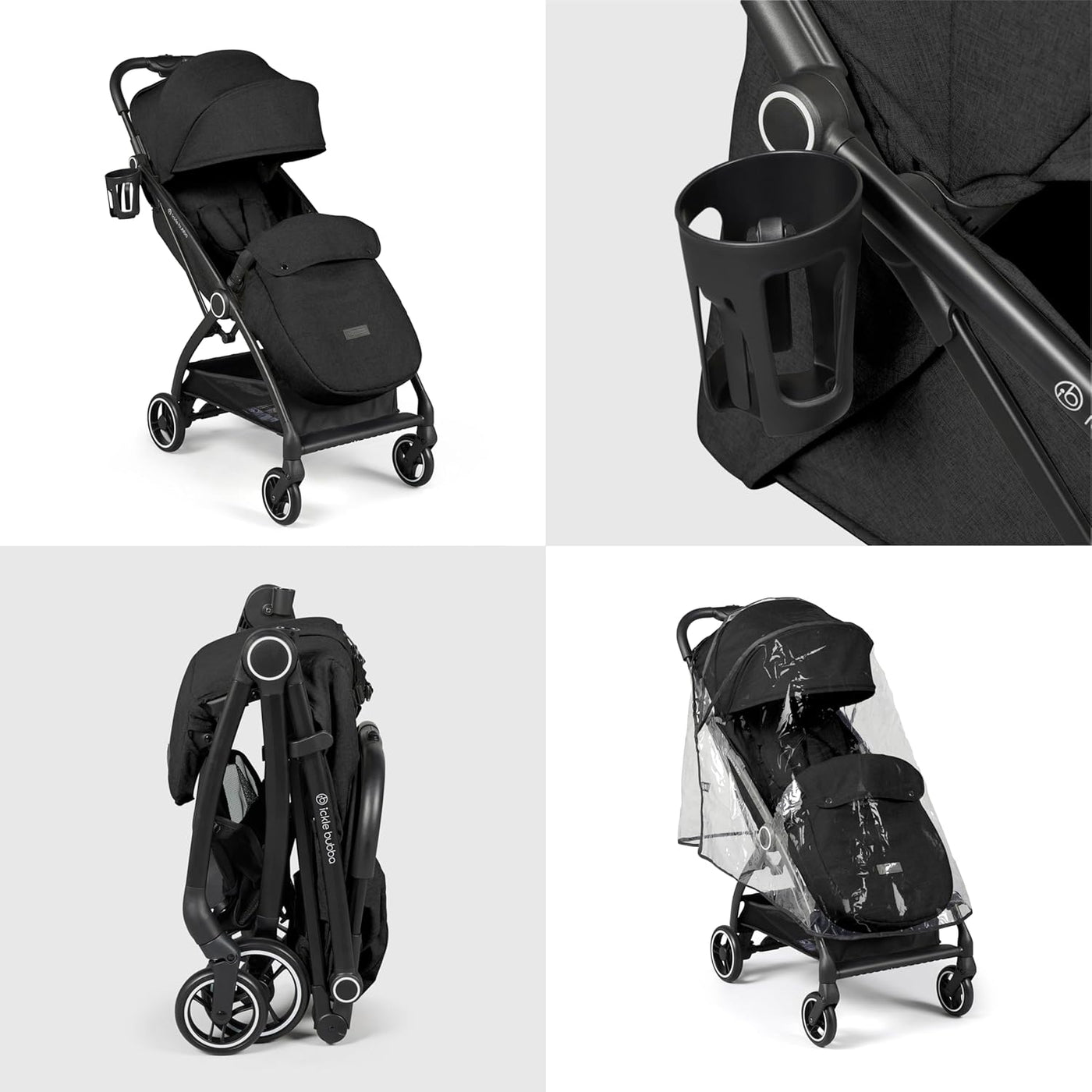 Stroller Ickle Bubba Aries Max Autofold Stroller Available in 3 colors