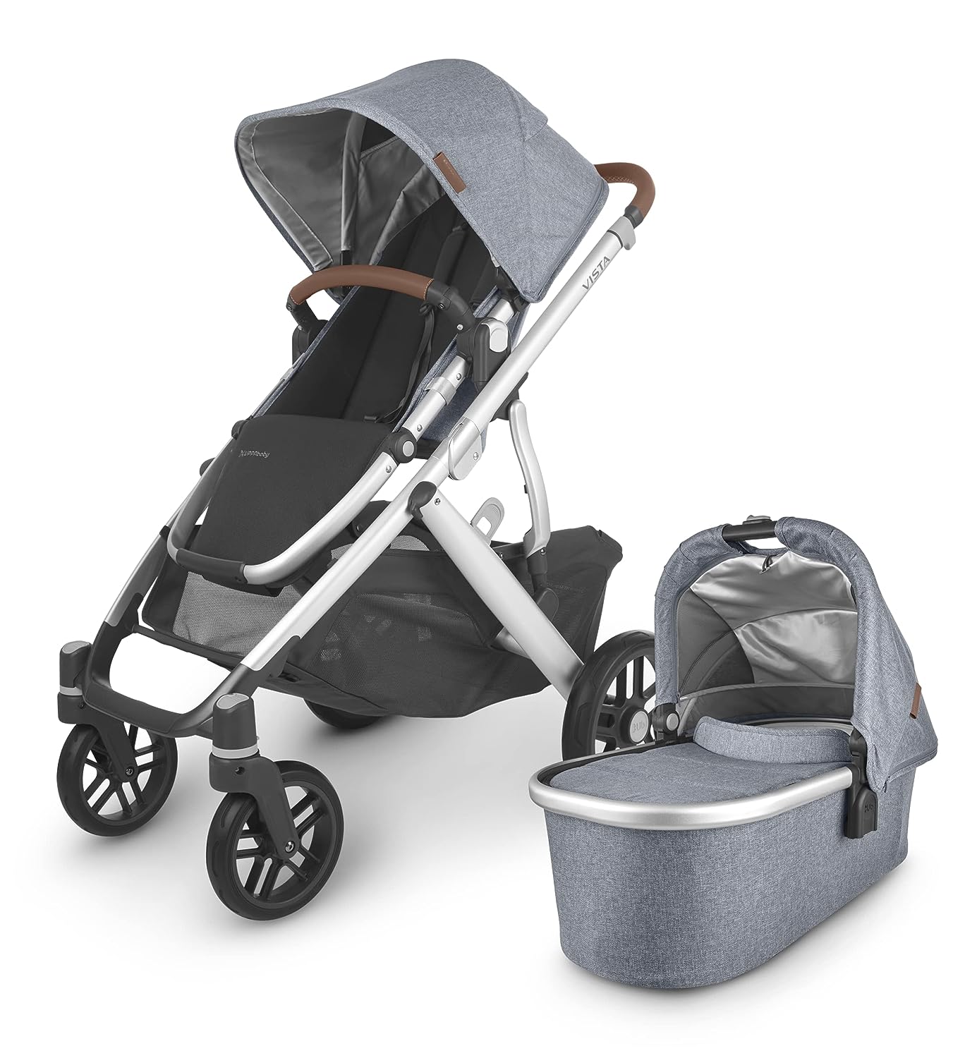 Versatile single Stroller Vista V2 2in1 Pram System-Gregory  (2023)