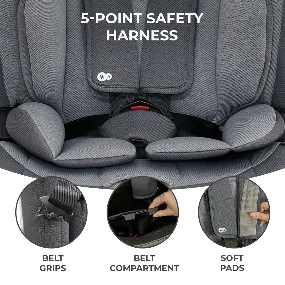 Travel Car seat ONE TO 3 i-Size - Gray