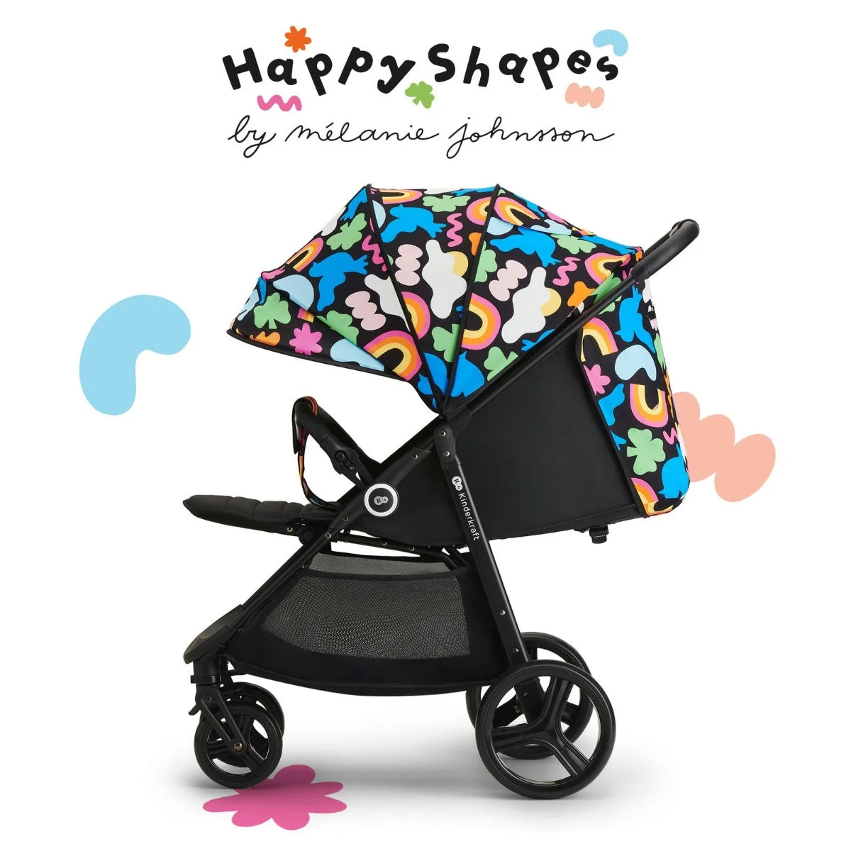 Grande Plus Stroller Ideal For The City - Happy Shapes