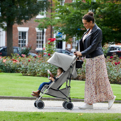 Stroller Ickle Bubba Discovery MAX Rose Gold Chassis Pushchair-Dusky Pink