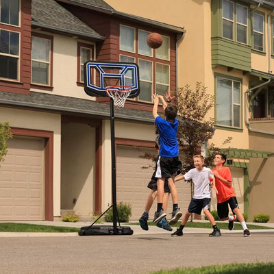 Outdoors Adjustable Portable Basketball Goal