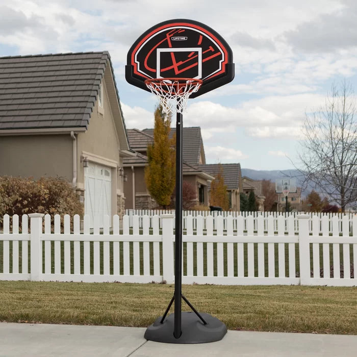 Outdoors Adjustable Portable Full-Size Basketball Hoop