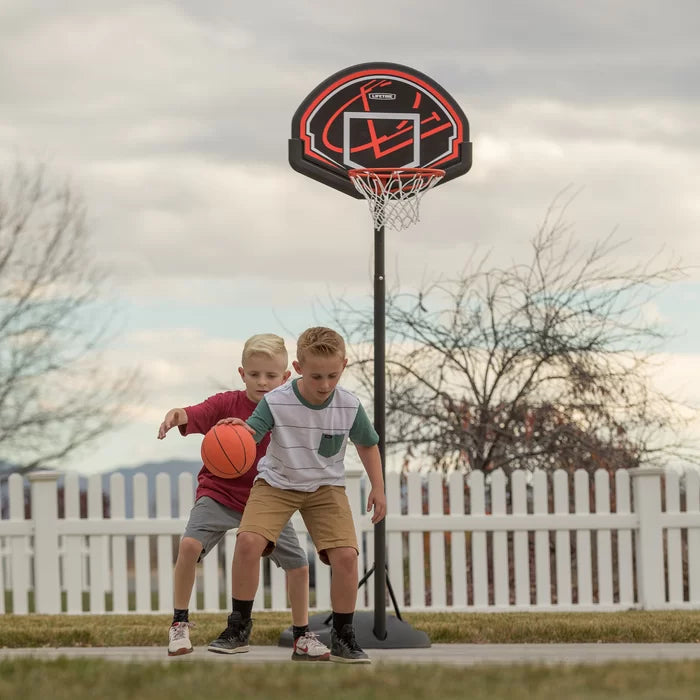 Outdoors Adjustable Portable Full-Size Basketball Hoop