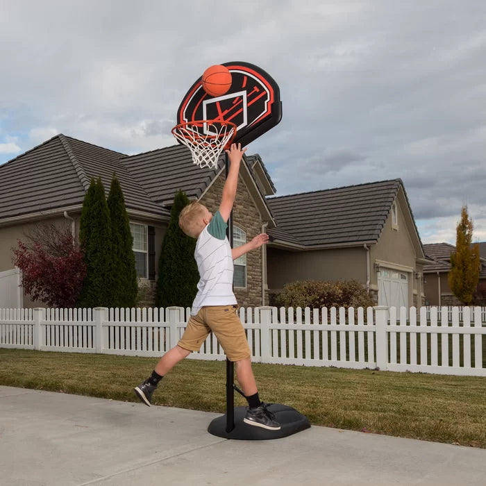 Outdoors Adjustable Portable Full-Size Basketball Hoop