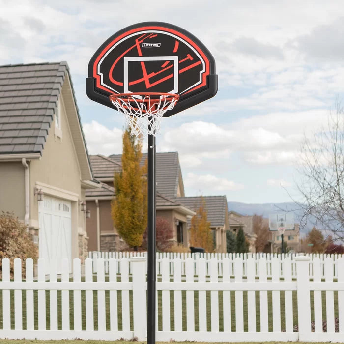 Outdoors Adjustable Portable Full-Size Basketball Hoop