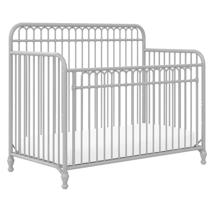 Stylish Baby Aida 1 Cot Bed - Grey, White