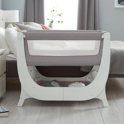 Contemporary Crib & Cot Sleep Solution (Dove or Stone Grey)